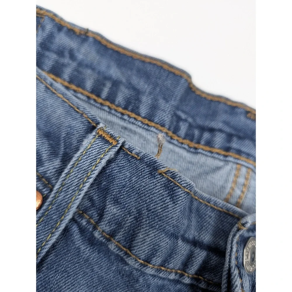 Levi's 541‎ Athletic Fit Distressed Blue Stonewash Denim Jeans Men's Size 38x30